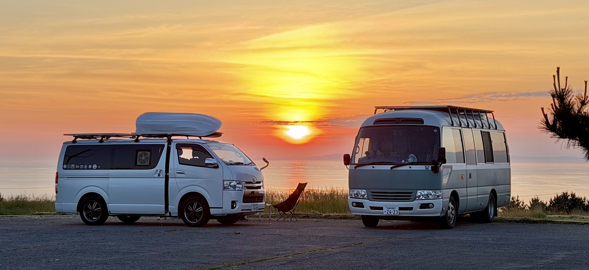 自作キャンピングカーで旅を続ける、おでかけ部のなかじ